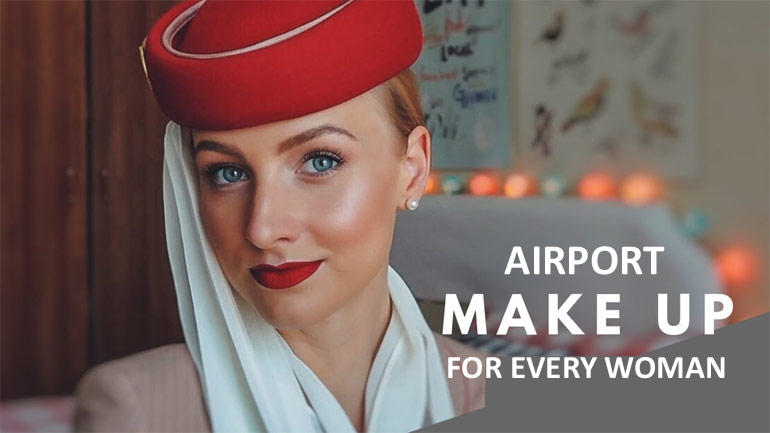 Airport Makeup For Woman