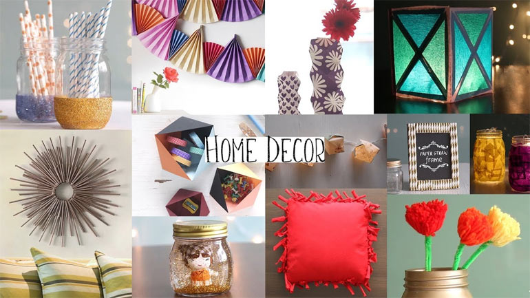 Creative Ideas For Home Decoration With Old Household Items - Home Decor Items Ideas