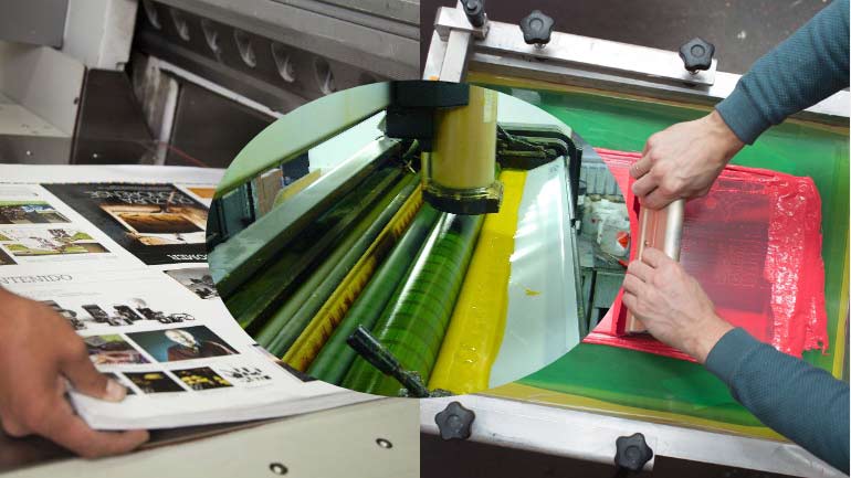 Difference Between Offset Litho Printing, Digital Printing, and Screen ...