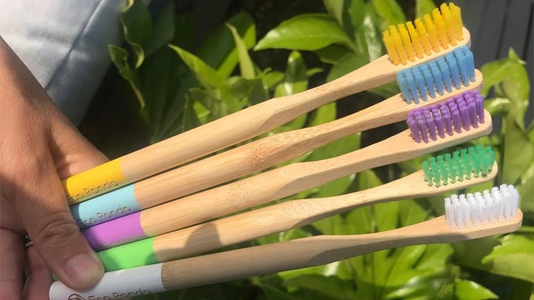 bamboo toothbrushes good teeth environment