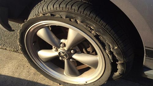 What Causes A Tire Explode from the Sides?