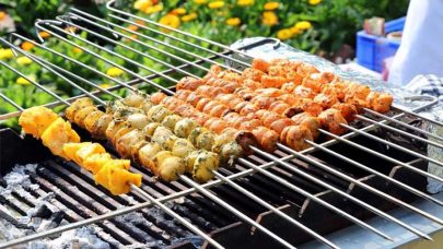 Vegan Foods Recipes Cook on Barbecue