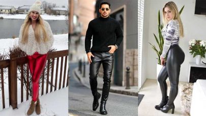 Choose Winter Leather Pants