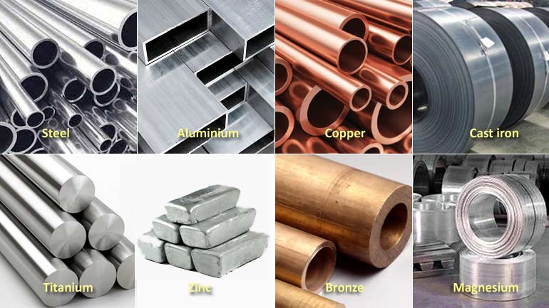 Metals Used In Manufacturing Industry