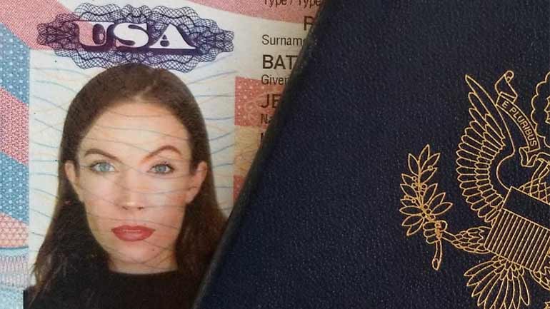 Taking Photo Passport Application