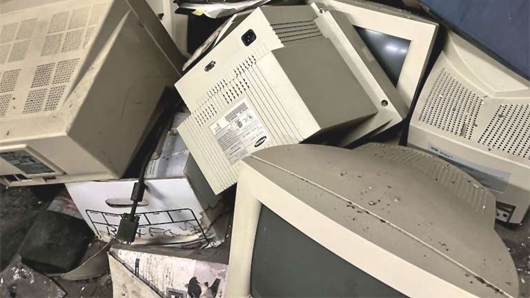IT Company Disposal Old Equipment