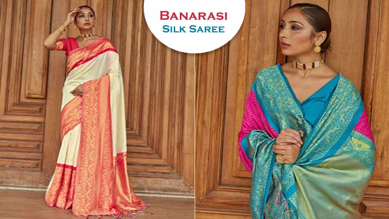 Woven Banarasi Silk Saree