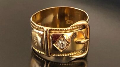 Victorian Buckle Ring