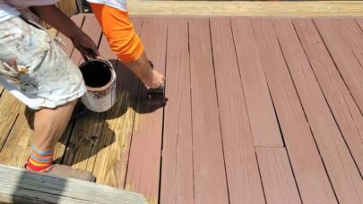 How to Paint Deck