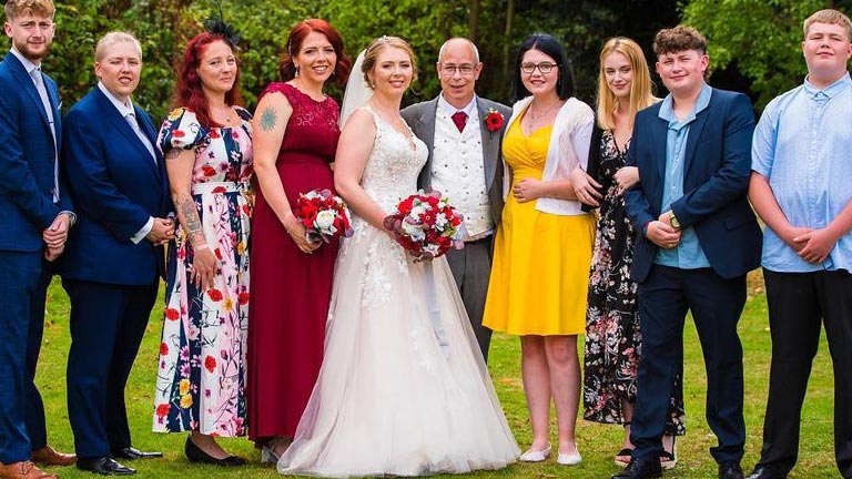 Family Wedding Photograph