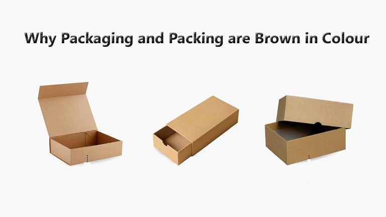 Packaging Packing Brown Colour