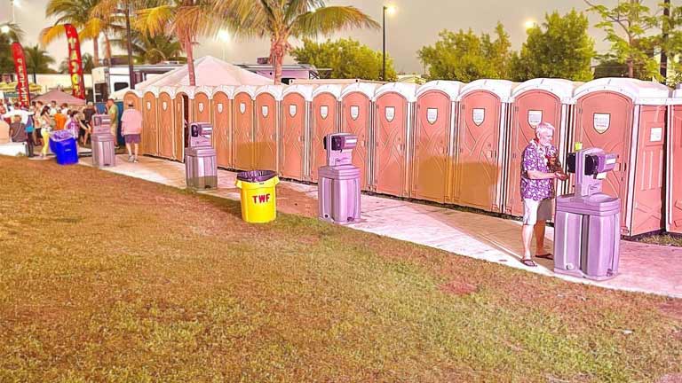 Portable Toilets for Event