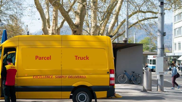 Ditch Postal Hire Parcel Truck