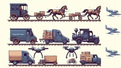 Evolution of Delivery Transportation