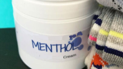 Menthol Cream Relieve Minor Pain