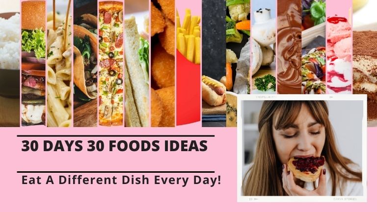 30 Days 30 Foods Eating Ideas