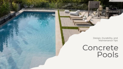 Concrete Pools tips