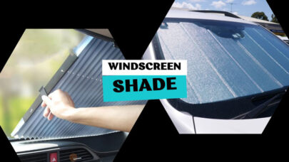 Custom-Fitted Front Windscreen Shade