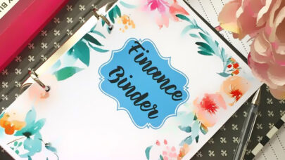 Personal Finance Binder
