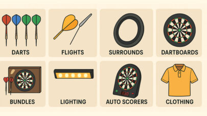 Accessories Playing Dart Board Game
