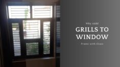 Add Grills to Window Frame