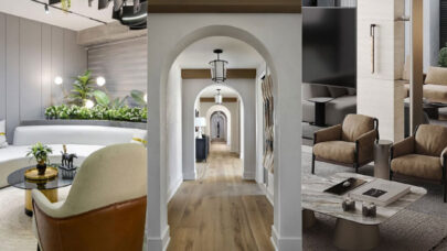 Curves, Arches Soft Geometry in Interiors