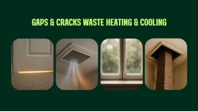 Fix Gaps Cracks Cooling Heating