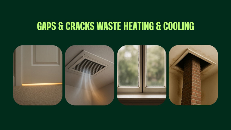 Fix Gaps Cracks Cooling Heating
