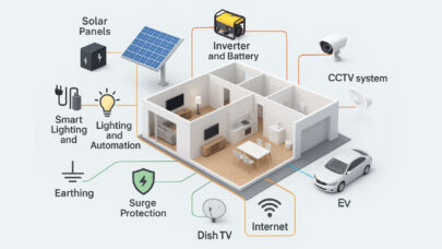 Modern Home Electrical Wiring