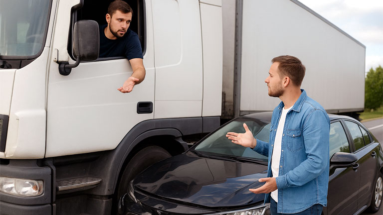 Truck Drivers Blamed Car-Truck Accidents