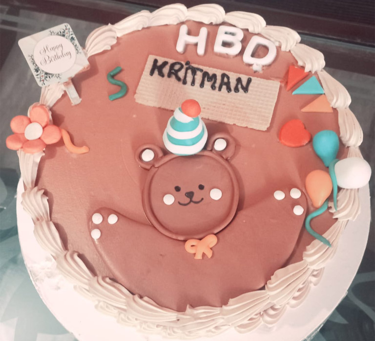 bear-brown-birthday-cake-children