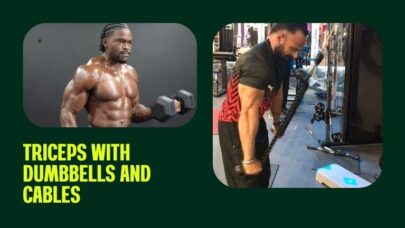 Triceps with Dumbbells and Cables