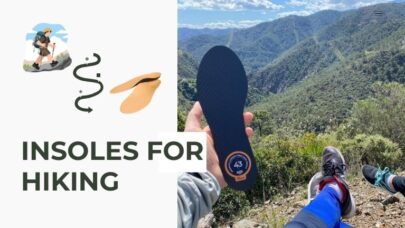 Insoles for Uphill and Downhill Hikes