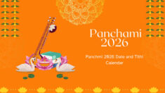 Panchmi or Panchami 2026 Date Tithi