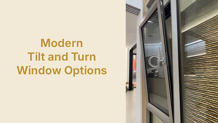 Tilt and Turn Window Options