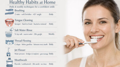 Healthy dental Habits at Home
