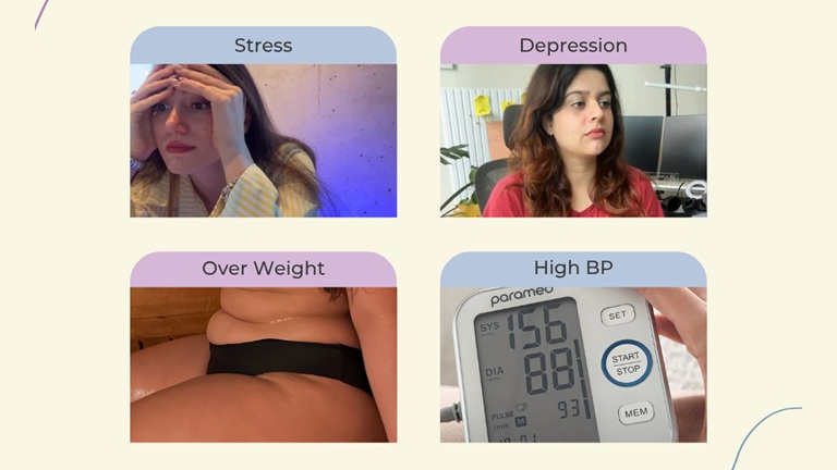 Depression Stress Cause High bp Weight Gain