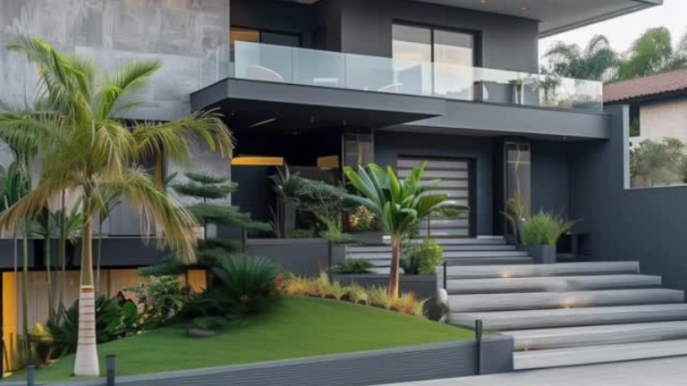Landscaping Design Modern Home Architecture