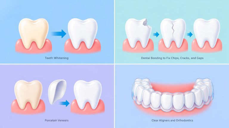 4 Cosmetic Dentistry Procedures That Transform Smiles across Generations
