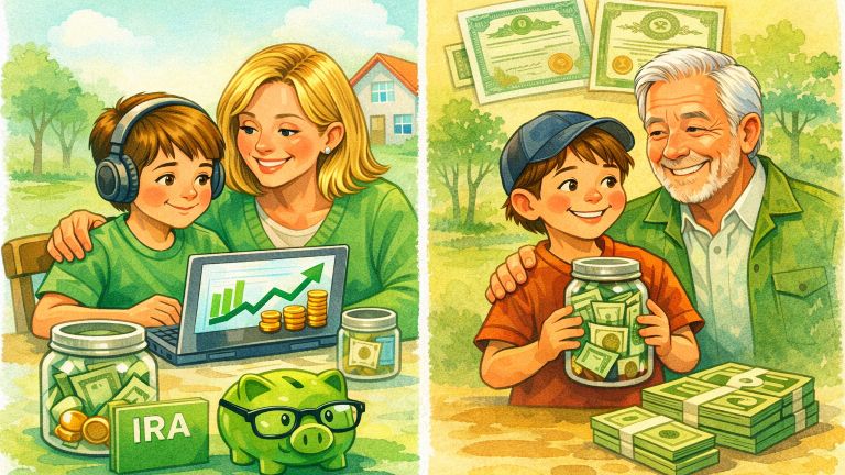 Difference Between a Custodial Roth IRA and a UGMA Account for Kids