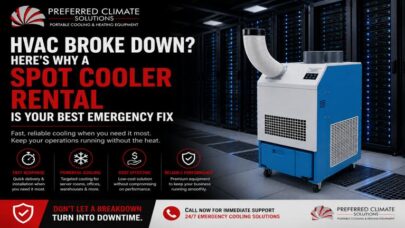 HVAC Broke Down Spot Cooler Rental