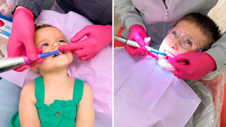 Regular oral Cleanings Child