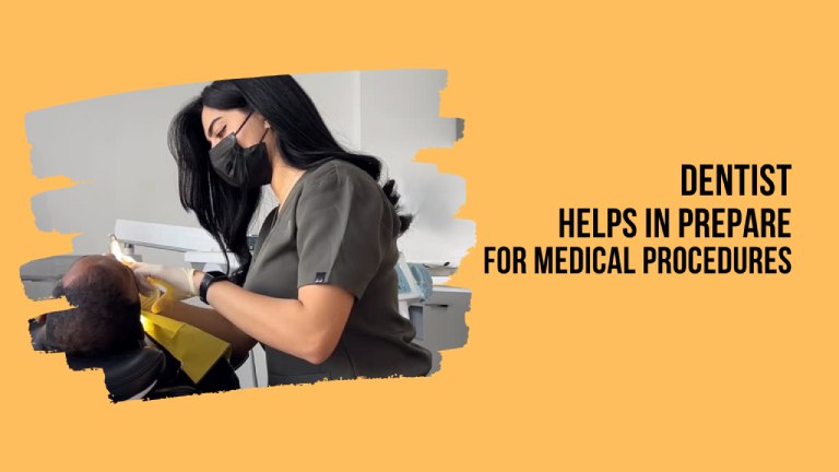Dentist Help Prepare Medical Procedures