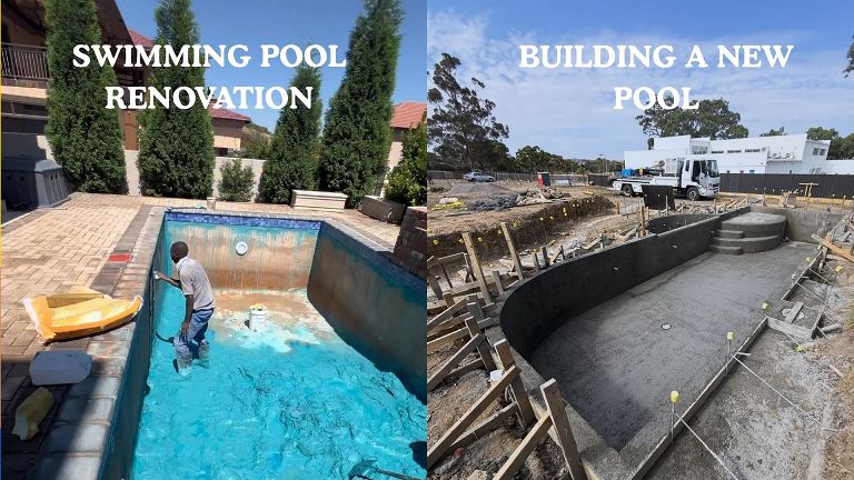 Swimming Pool Renovation vs Building a New Pool